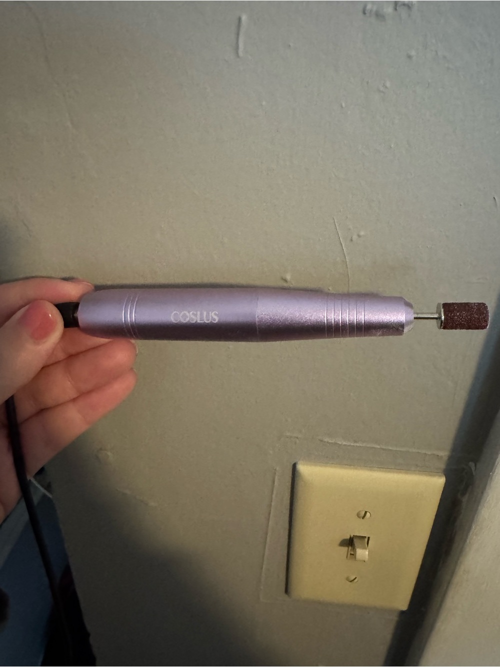 COSLUS Electric Nail Drill - Metallic Lavender